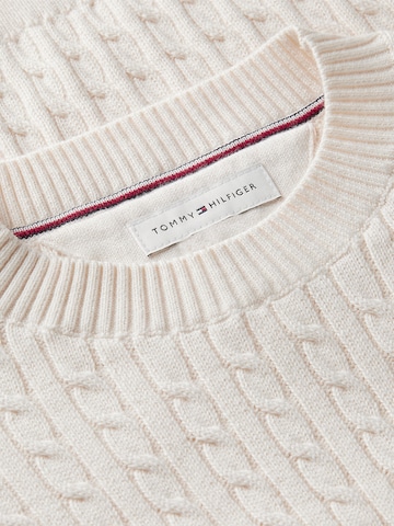 TOMMY HILFIGER Pullover in Beige