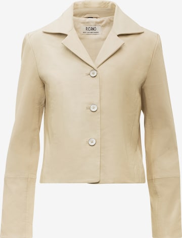 Veste mi-saison RICANO en beige : devant