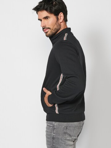 KOROSHI Sweat jacket in Black