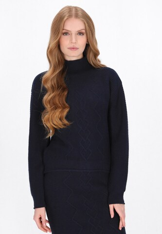 Pull-over DreiMaster Vintage en bleu : devant