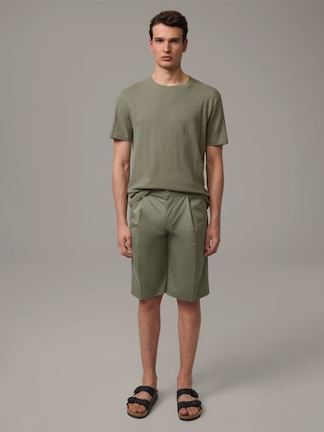 Regular Pantalon à plis 'Kory' STRELLSON en vert