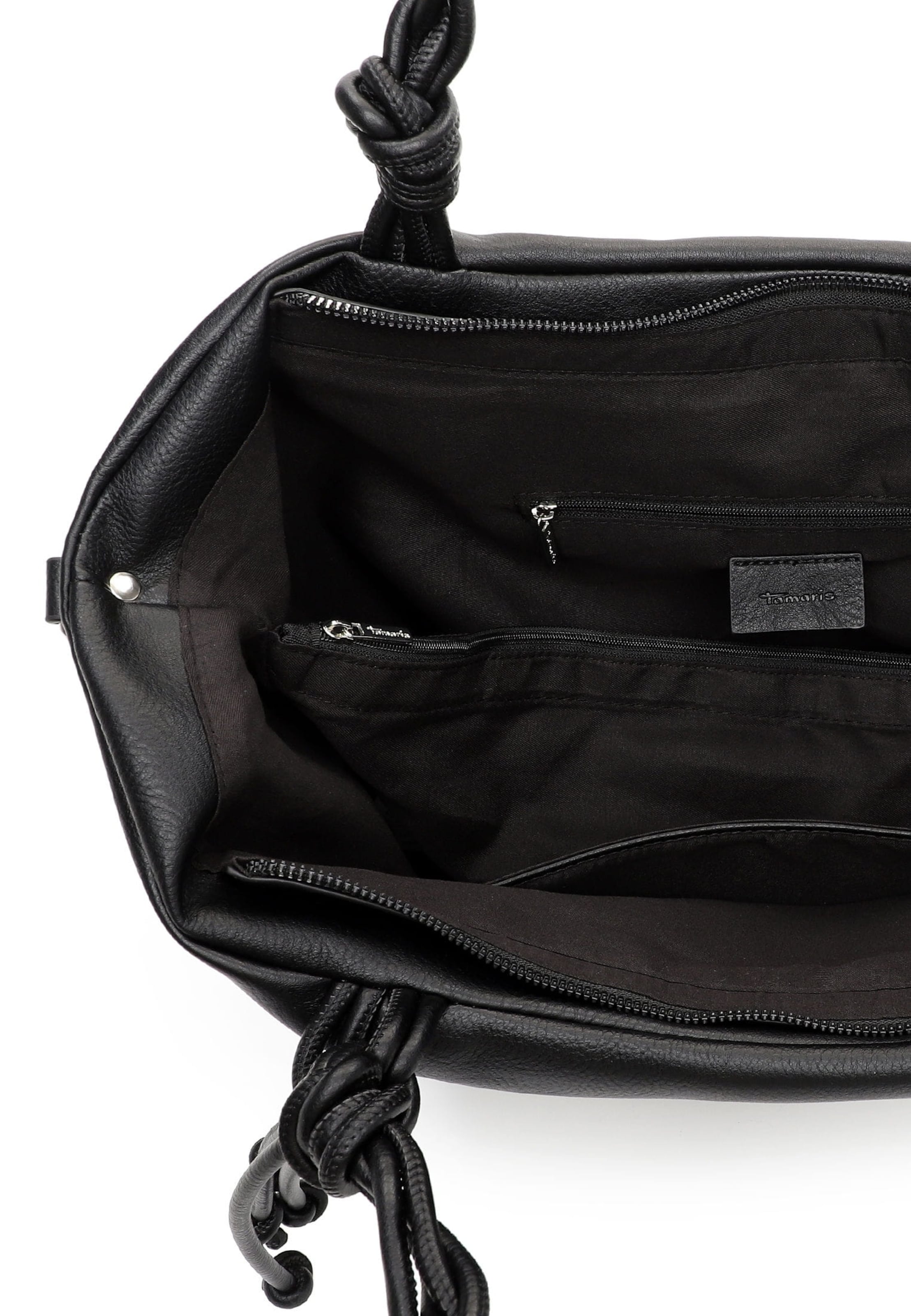 Tamaris Shopper 'Keona' in Zwart