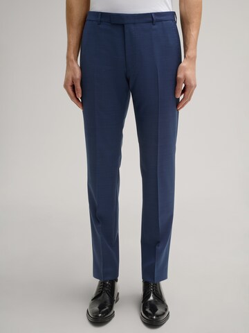 Coupe slim Pantalon à plis ' Blayr ' JOOP! en bleu : devant