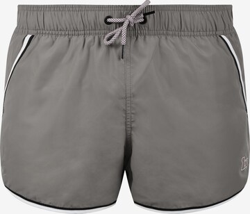 BLEND Board Shorts 'Balderian' in Grey: front