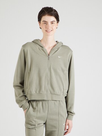 Veste de survêtement Nike Sportswear en vert : devant