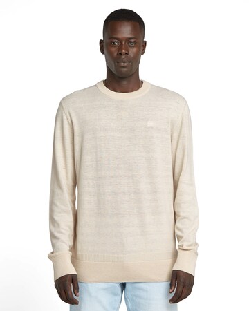 G-STAR Sweater 'Premium core' in White: front