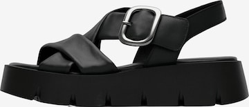 Sandales GABOR en noir : devant