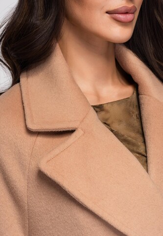 Manteau mi-saison Ombre en marron