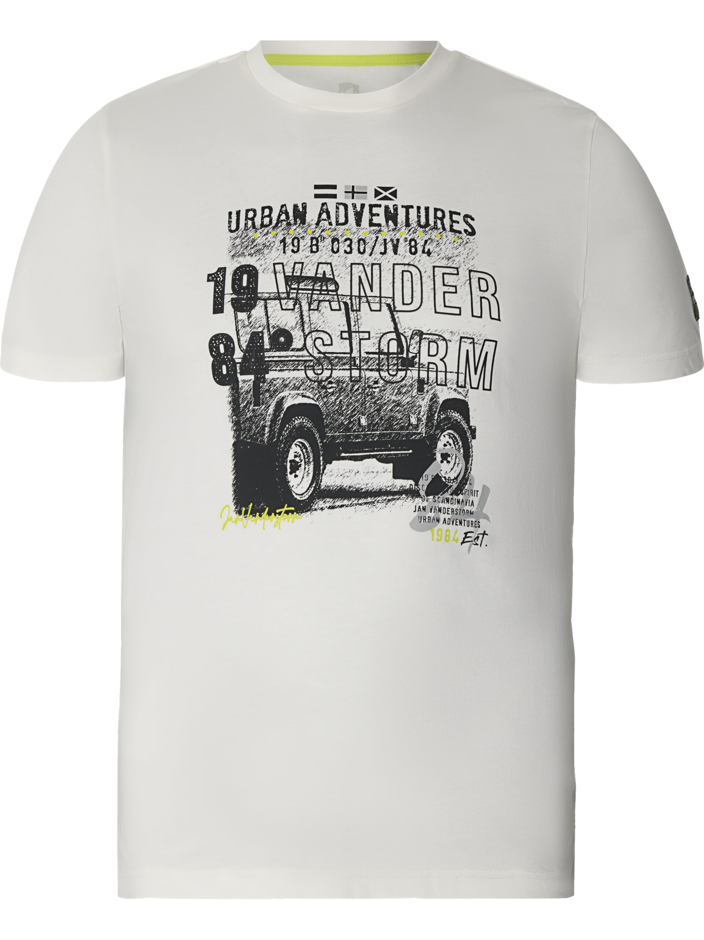 Jan Vanderstorm Shirt ' Atle ' in Black