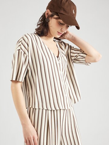 VERO MODA Bluse 'JESMILO' in Beige: predná strana