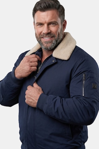 Men Plus Jacke in Blau