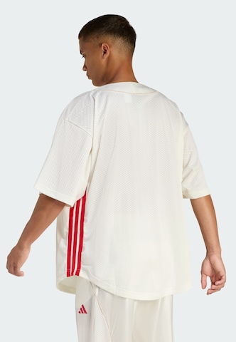 Fit confort Chemise fonctionnelle 'Stadium' ADIDAS SPORTSWEAR en blanc