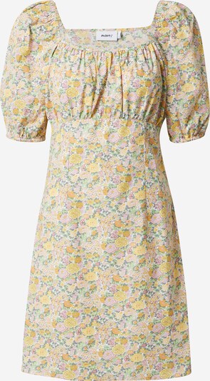 Moves Robe 'Duras' en jaune / vert / rose / blanc, Vue avec produit