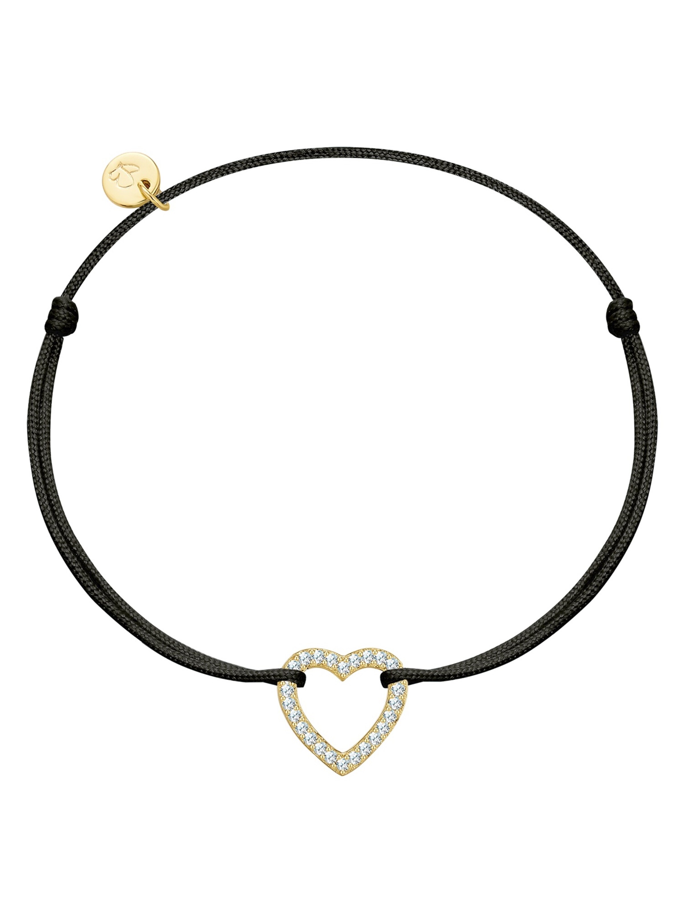 Braccialetto di Glanzstücke München in oro: frontale