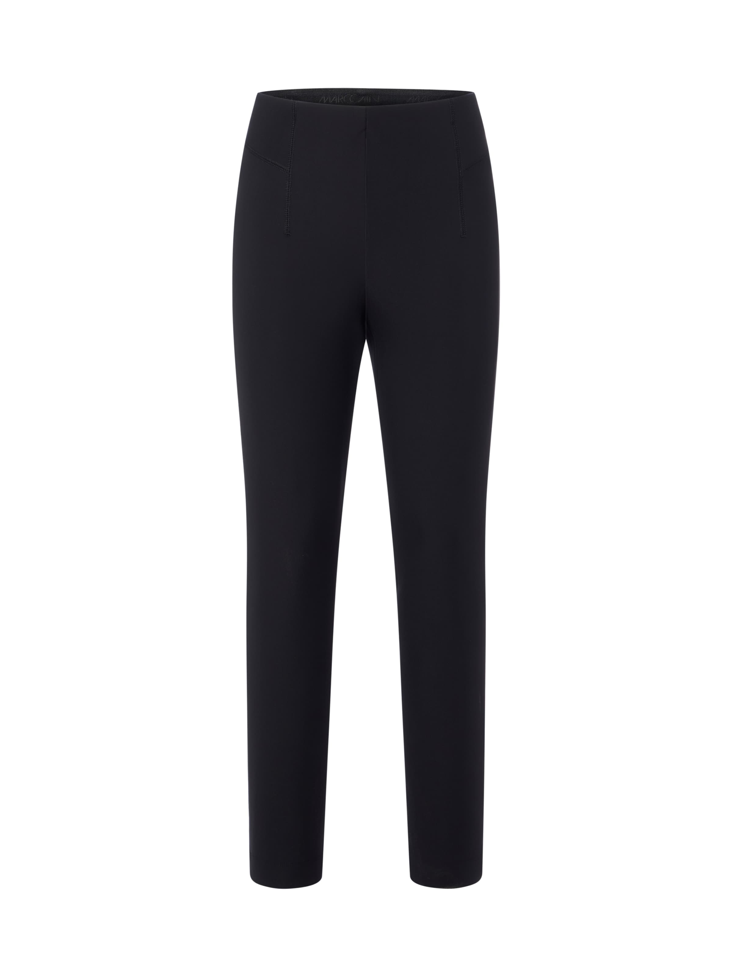 Marc Cain Regular Pants ' Sofia ' in Black: front