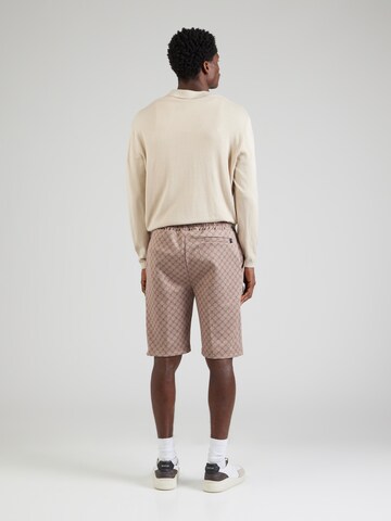 JOOP! - Loosefit Pantalón de pinzas 'Basil' en marrón