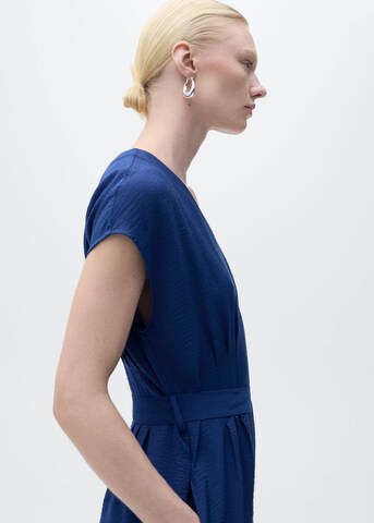 MANGO Jumpsuit 'Lorain' in Blau