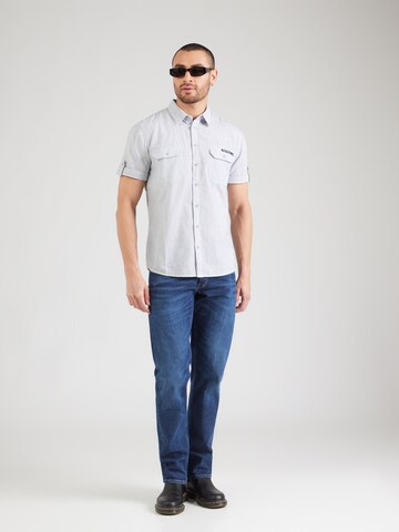 CAMP DAVID Slim fit Overhemd in Blauw