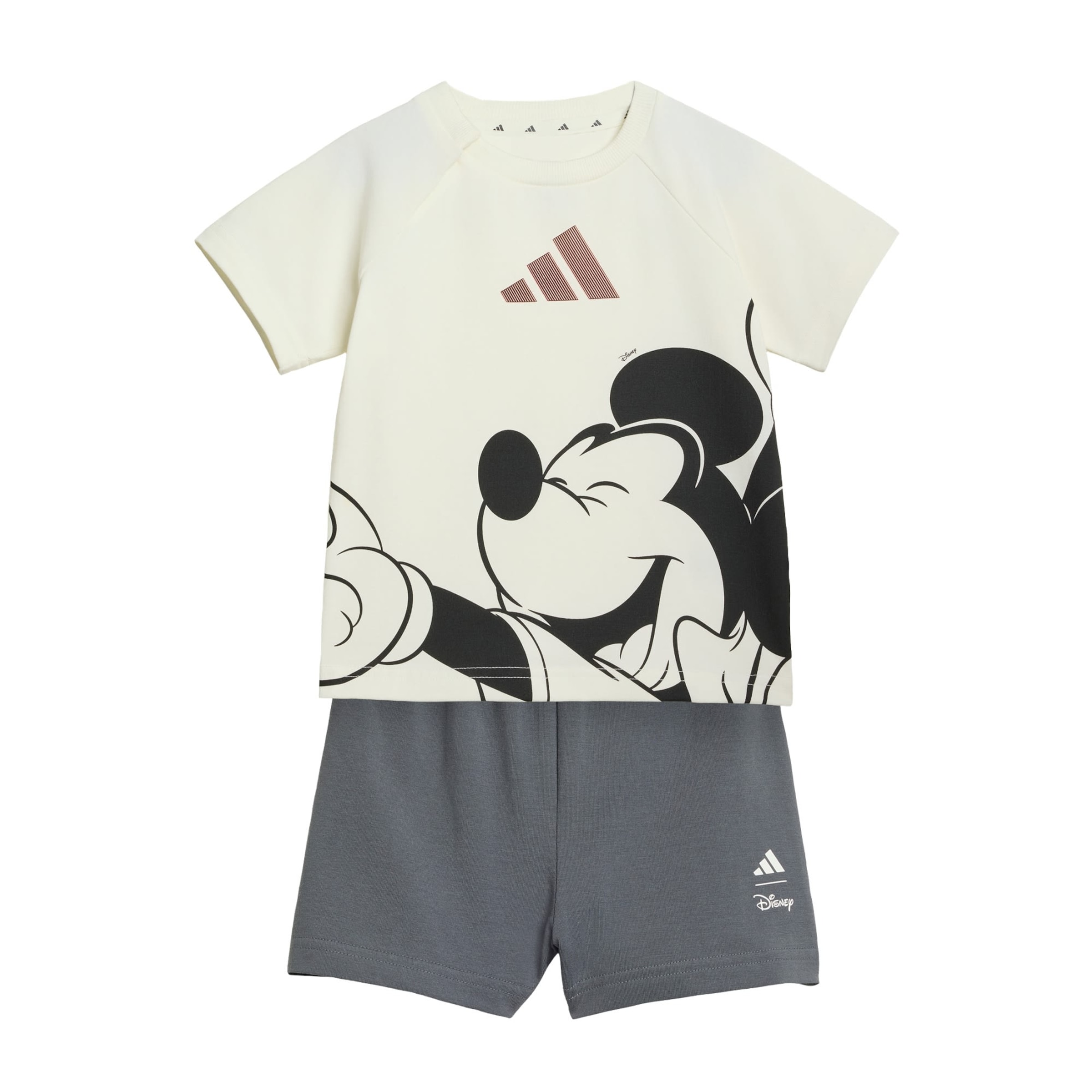 ADIDAS SPORTSWEAR Trainingspak 'Disney Micky Maus' in Beige: voorkant