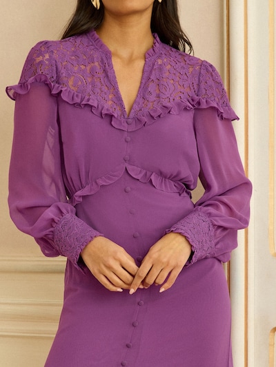 love & roses Kleid in lila, Produktansicht