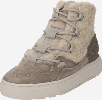 Boots 'Track' di HUB in beige: frontale