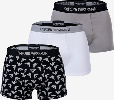 Emporio Armani Boxershorts in de kleur Navy / Grijs / Wit, Productweergave