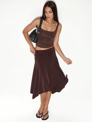 Busem Skirt in Brown