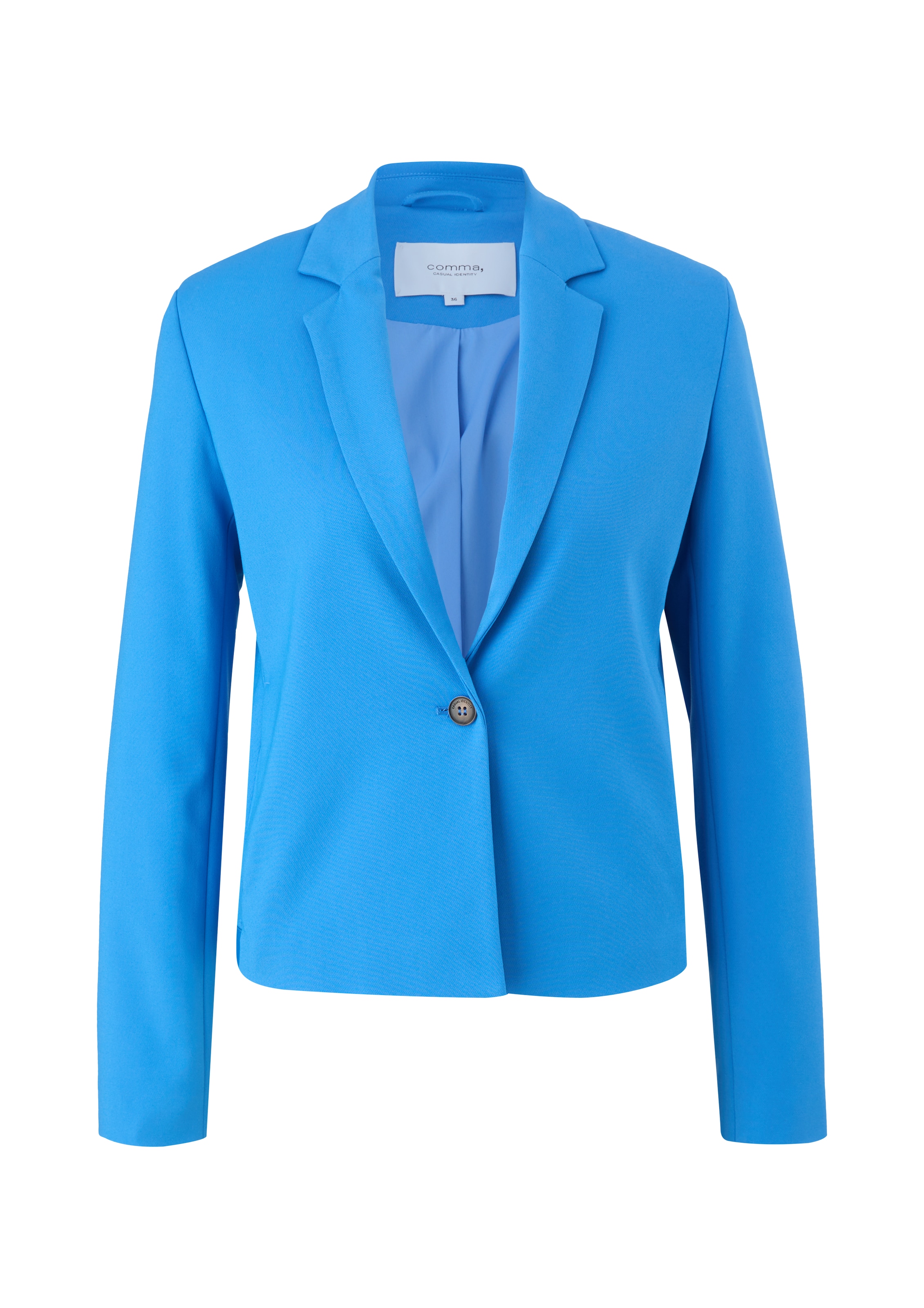 comma casual identity Blazer in Blau: Vorderseite