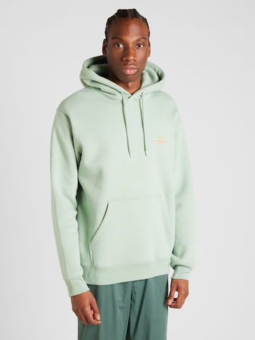 MADS NORGAARD COPENHAGEN Sweatshirt in Groen: voorkant