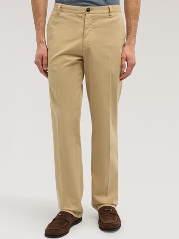 Trussardi Regular Trousers in Beige: front