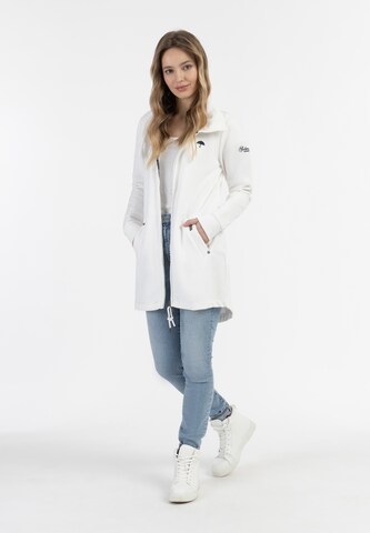 Schmuddelwedda Sweatjakke i hvid