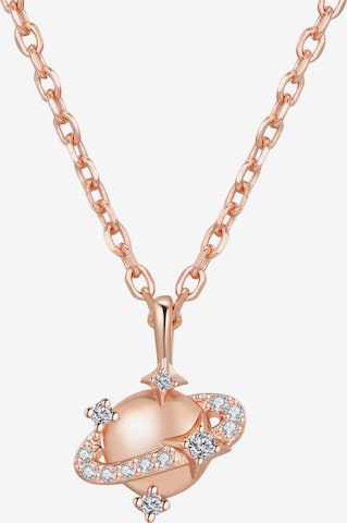 Hey Happiness Necklace 'Planet' in Gold: front