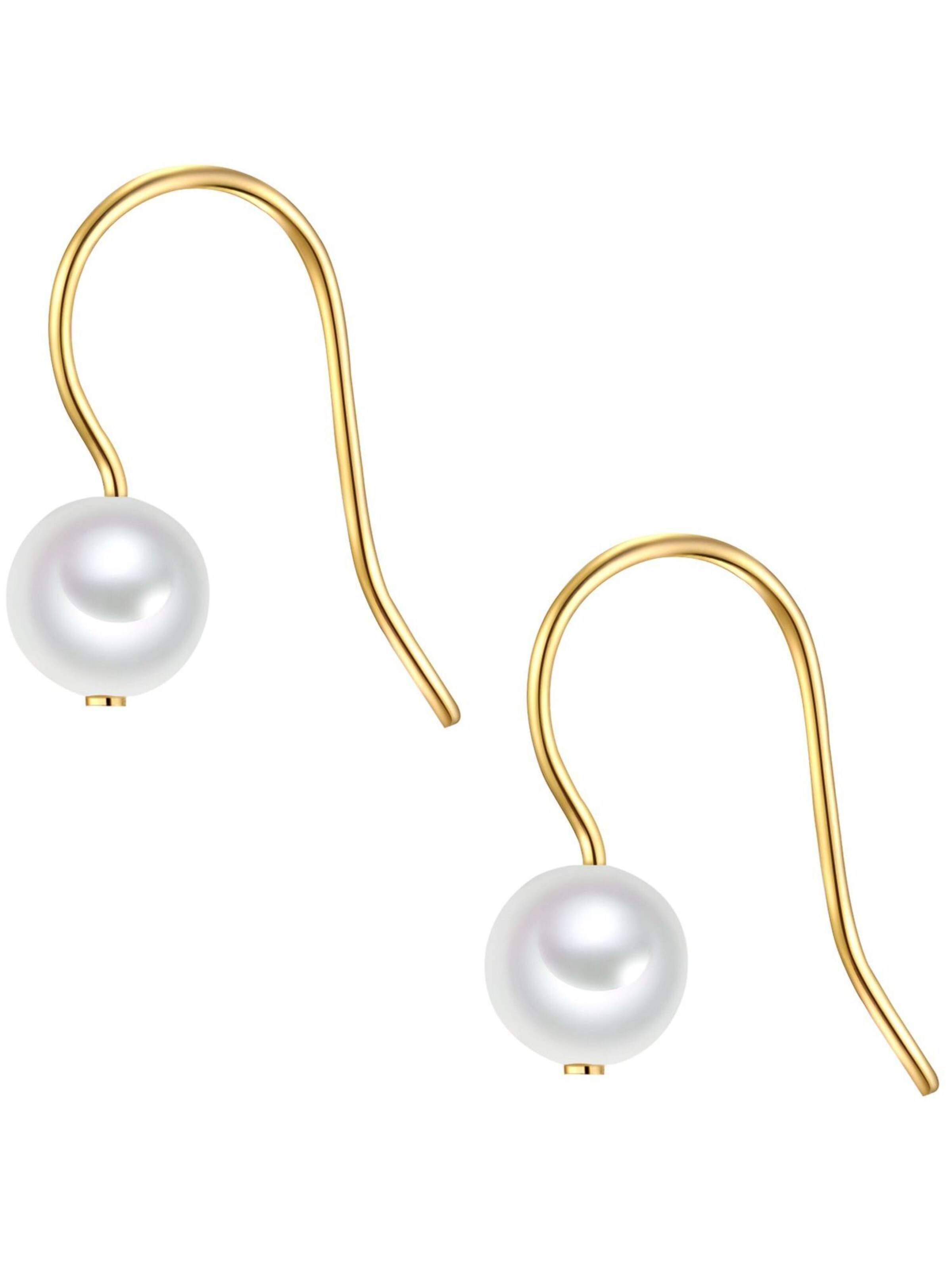 Valero Pearls Earrings in Gold