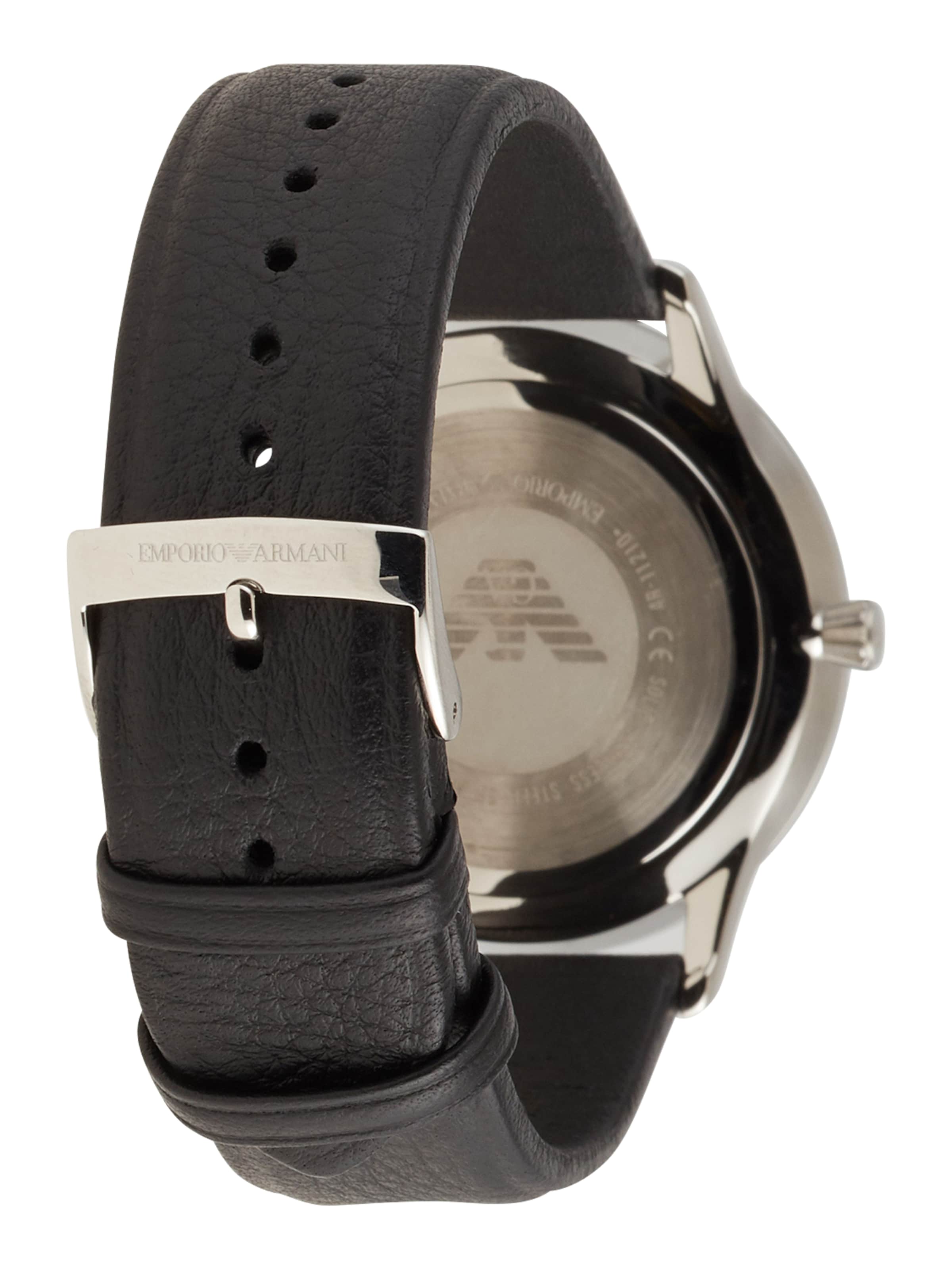 Emporio Armani Analógové hodinky - Čierna