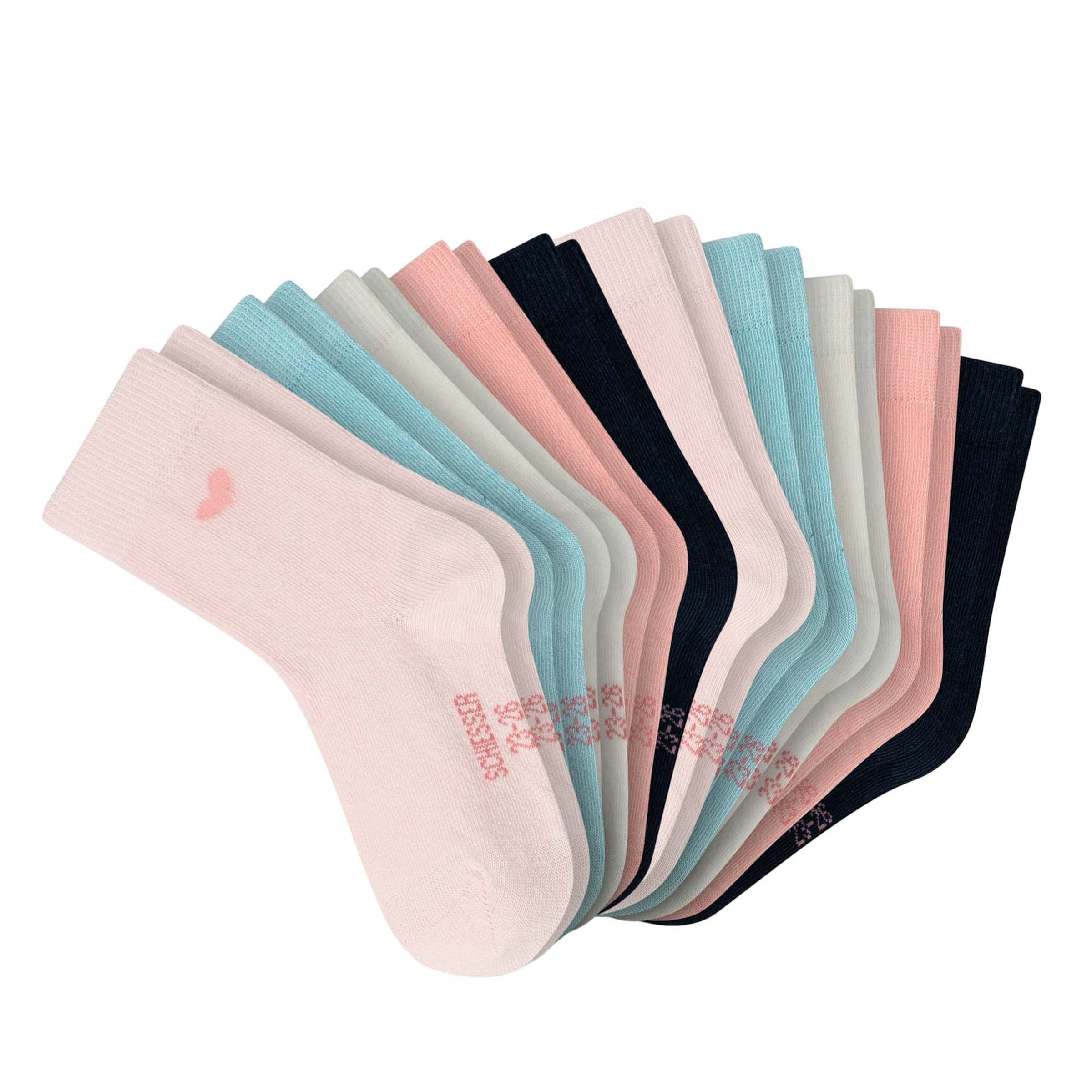 SCHIESSER Zokni - vegyes színek: elől