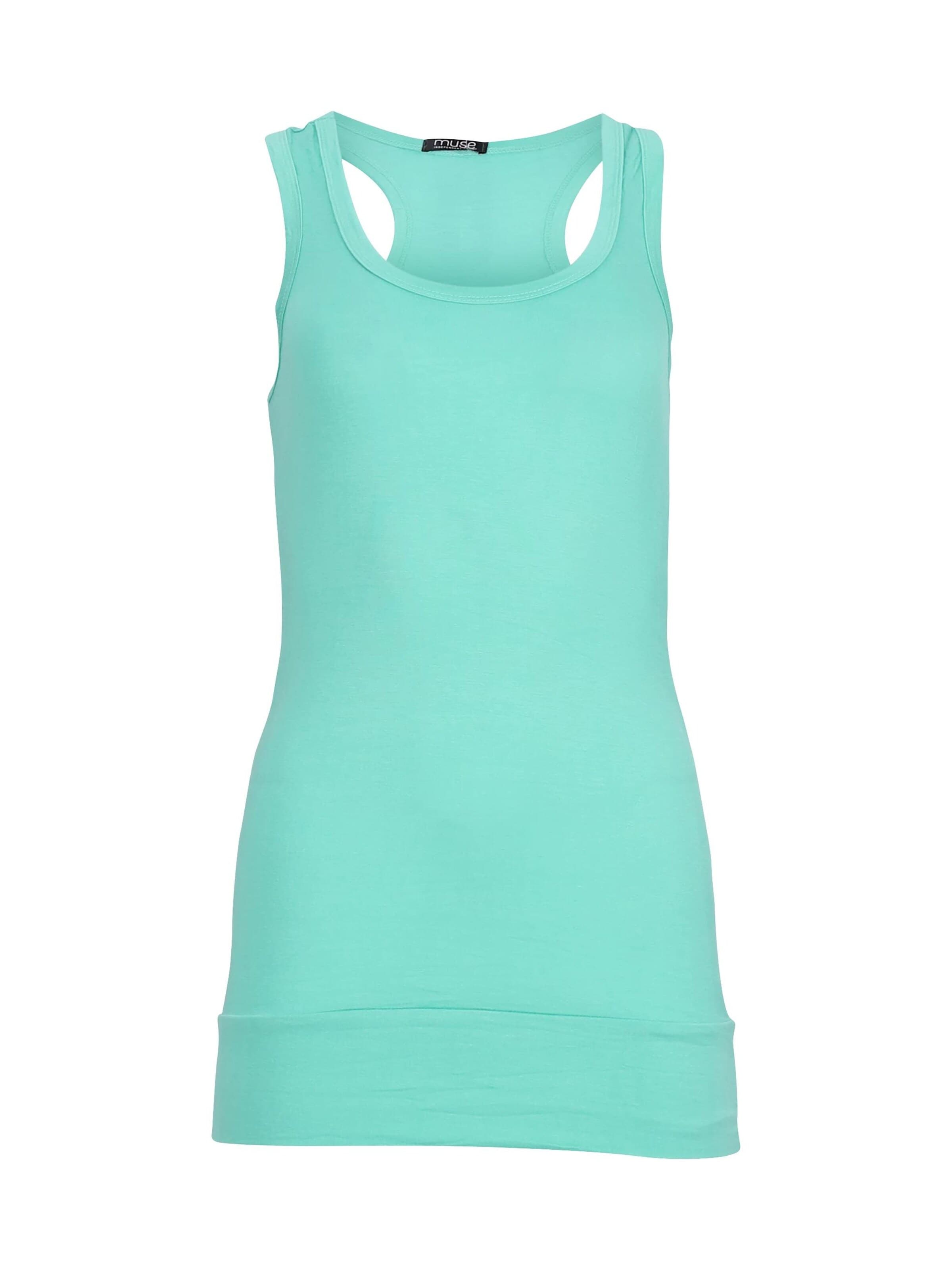 Easy Young Fashion Top in Green: front