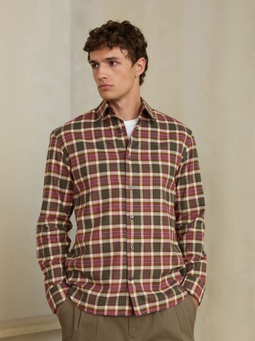Next Regular Fit Hemd in Pink: Vorderseite