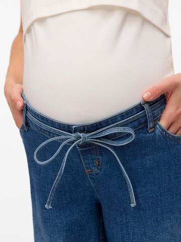 Wide leg Jeans 'MLFula' di MAMALICIOUS in blu