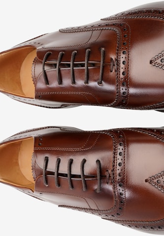 Henry Stevens Lace-Up Shoes 'Winston FBO' in Brown