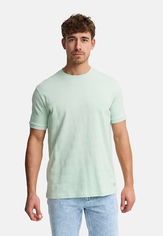 INDICODE JEANS Shirt ' INKile ' in Groen: voorkant
