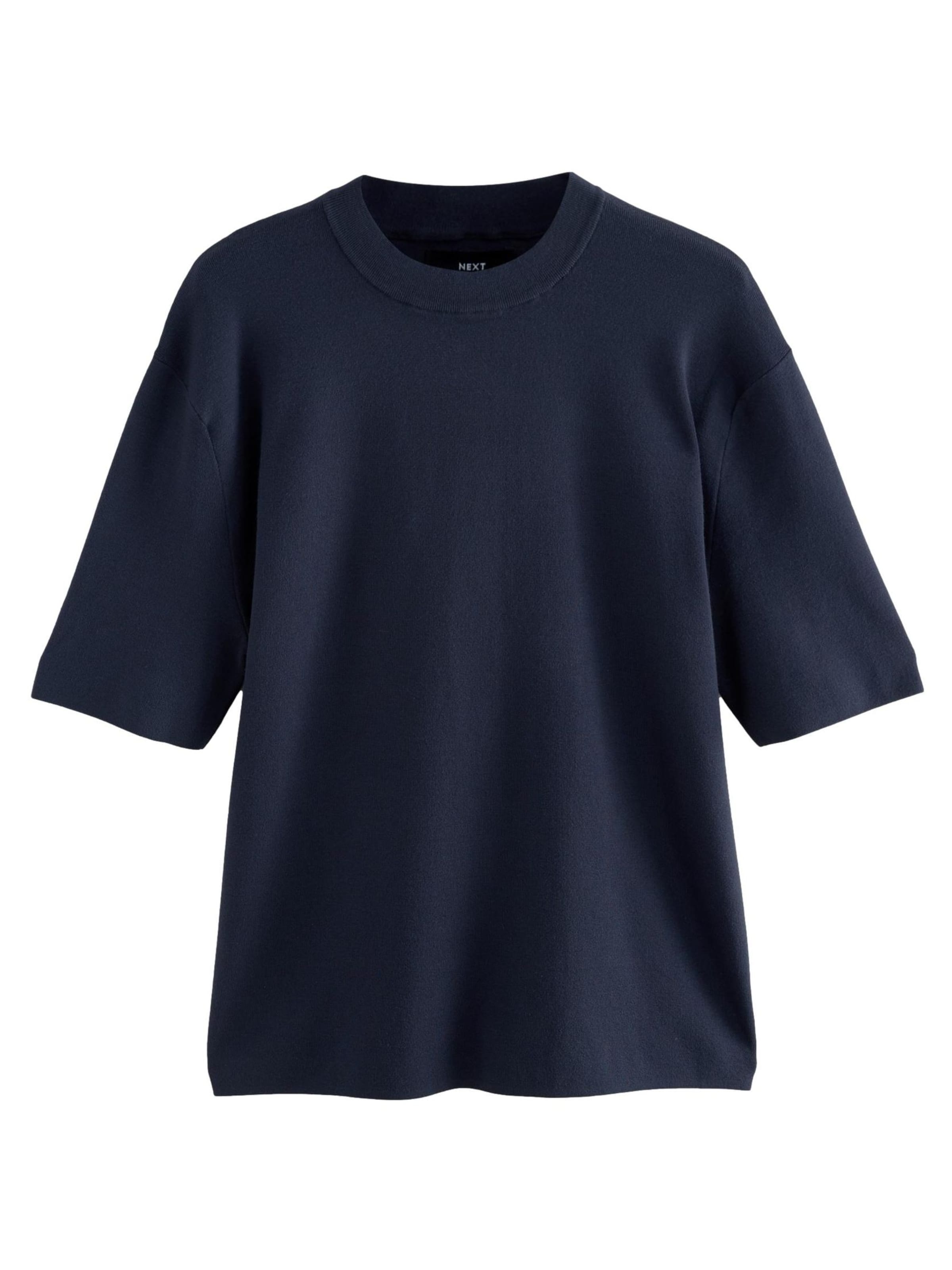 Next Shirt in Blue: front