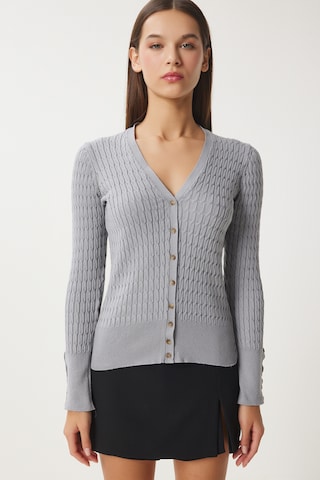 Happiness İstanbul Вязаная кофта в Серый