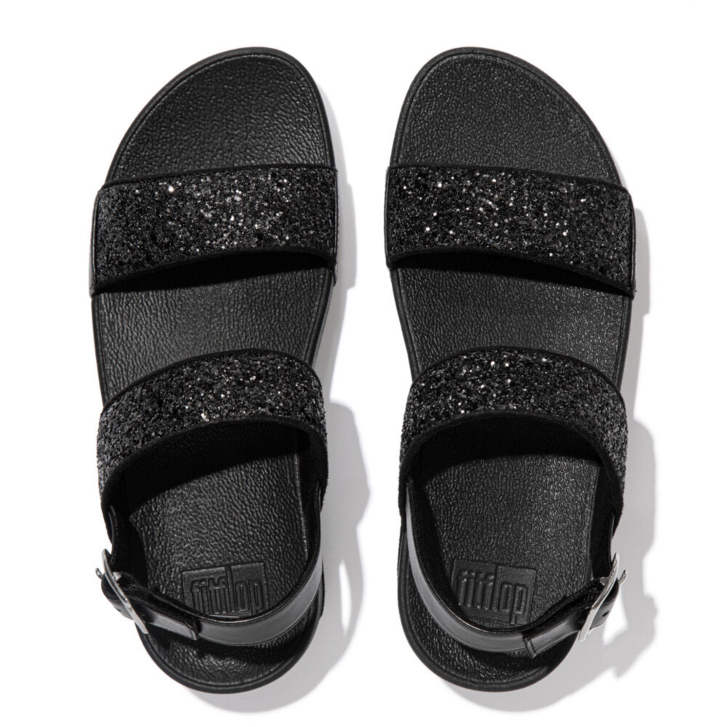 FitFlop Strap Sandals in Black