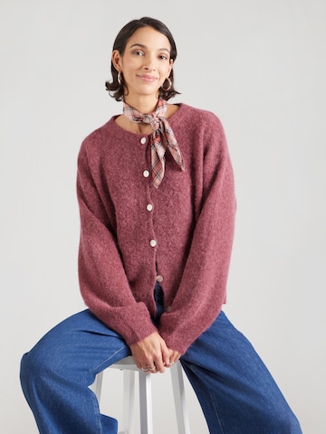 Noella Knit cardigan 'Kae' in Red: front