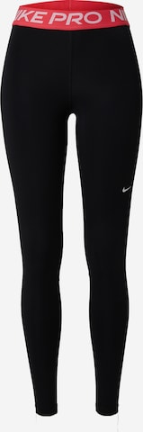 NIKE Sports trousers 'Pro' in Black: front