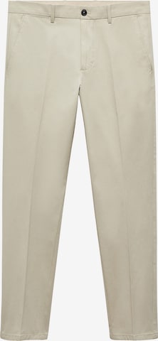 MANGO MAN Regular Pantalon 'Modica' in Beige: voorkant