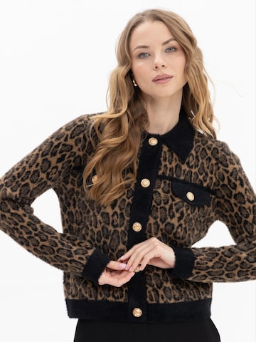 Passioni Knit Cardigan 'Leo' in Beige