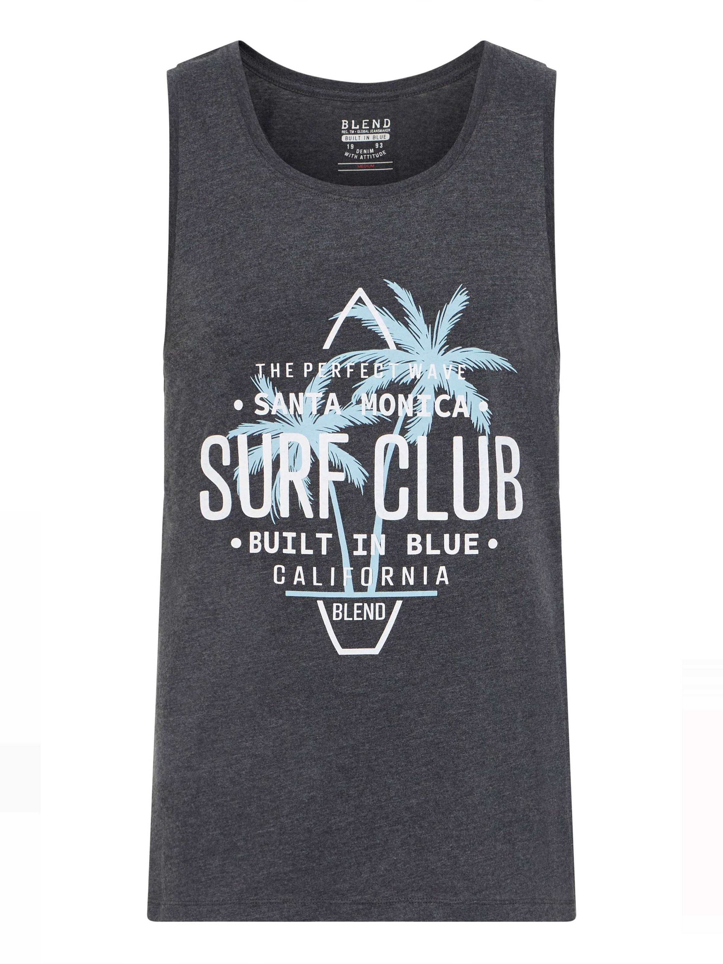 BLEND Shirt 'Cali' in Grau: Vorderseite