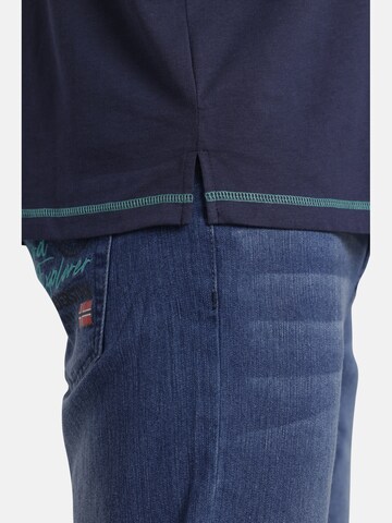 Jan Vanderstorm Shirt 'Nordger' in Blue