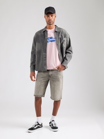 Pepe Jeans Футболка 'Milton' в Ярко-розовый